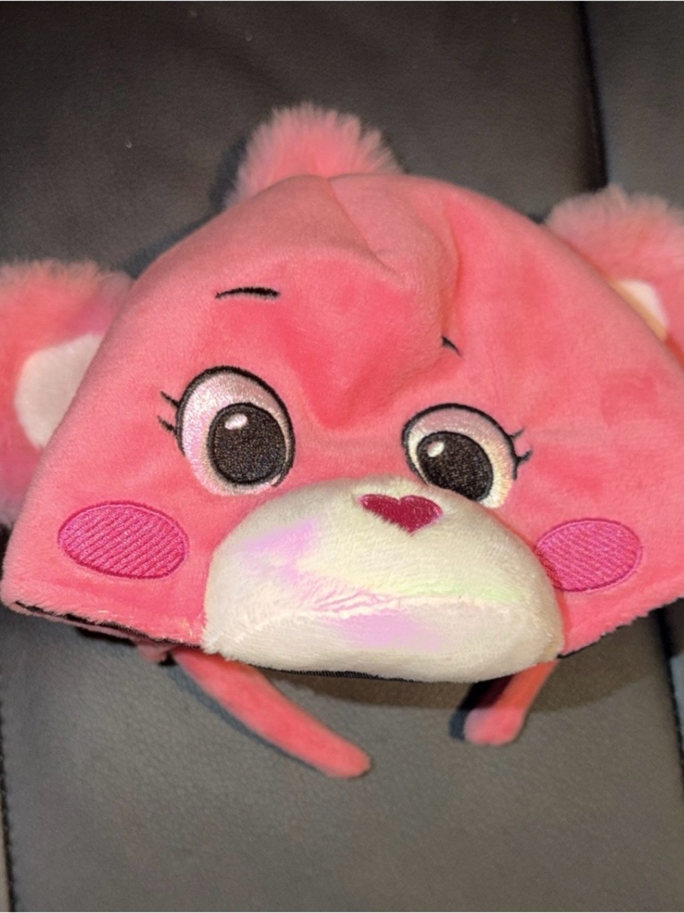 Pink Care Bear - Cheer Bear Plush Headband